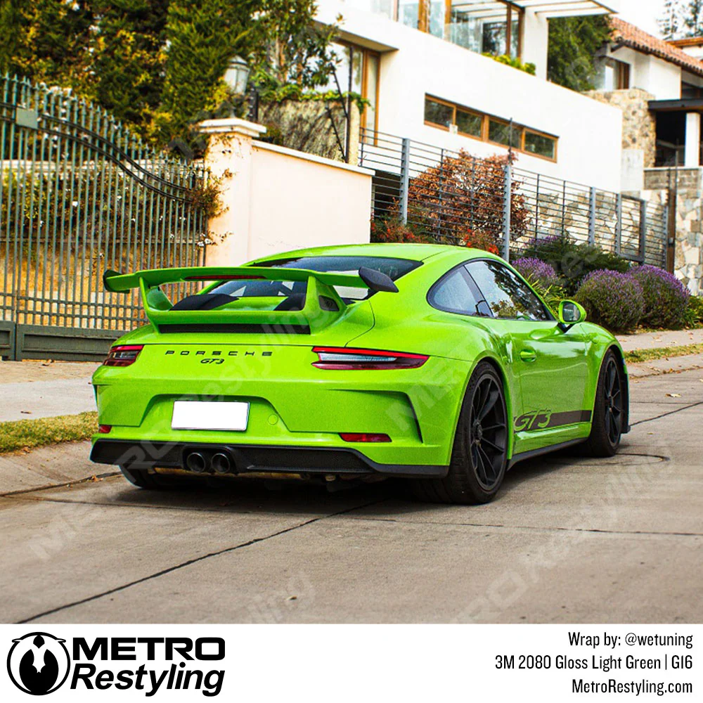 3M 2080 Gloss Light Green Vinyl Wrap | G16 - Image 17