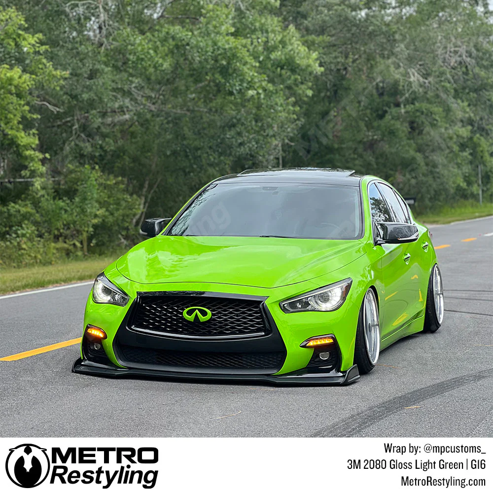 3M 2080 Gloss Light Green Vinyl Wrap | G16 - Image 23