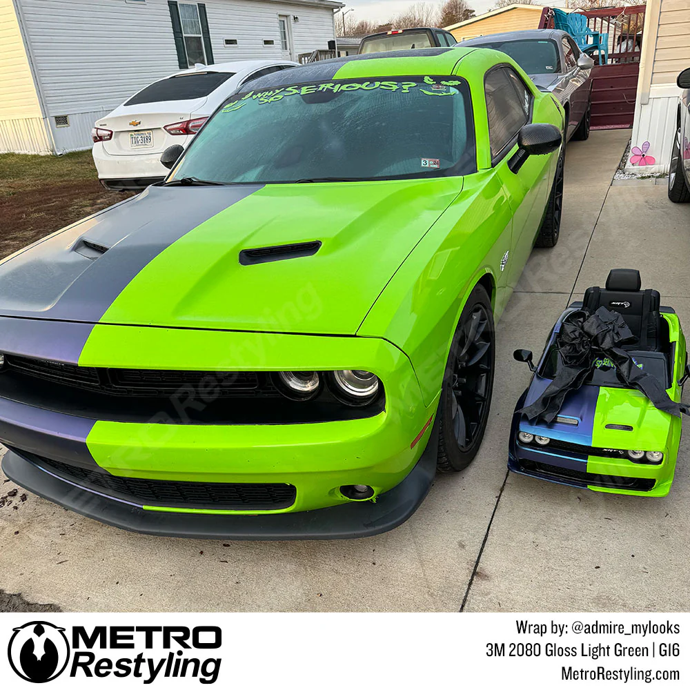 3M 2080 Gloss Light Green Vinyl Wrap | G16 - Image 25