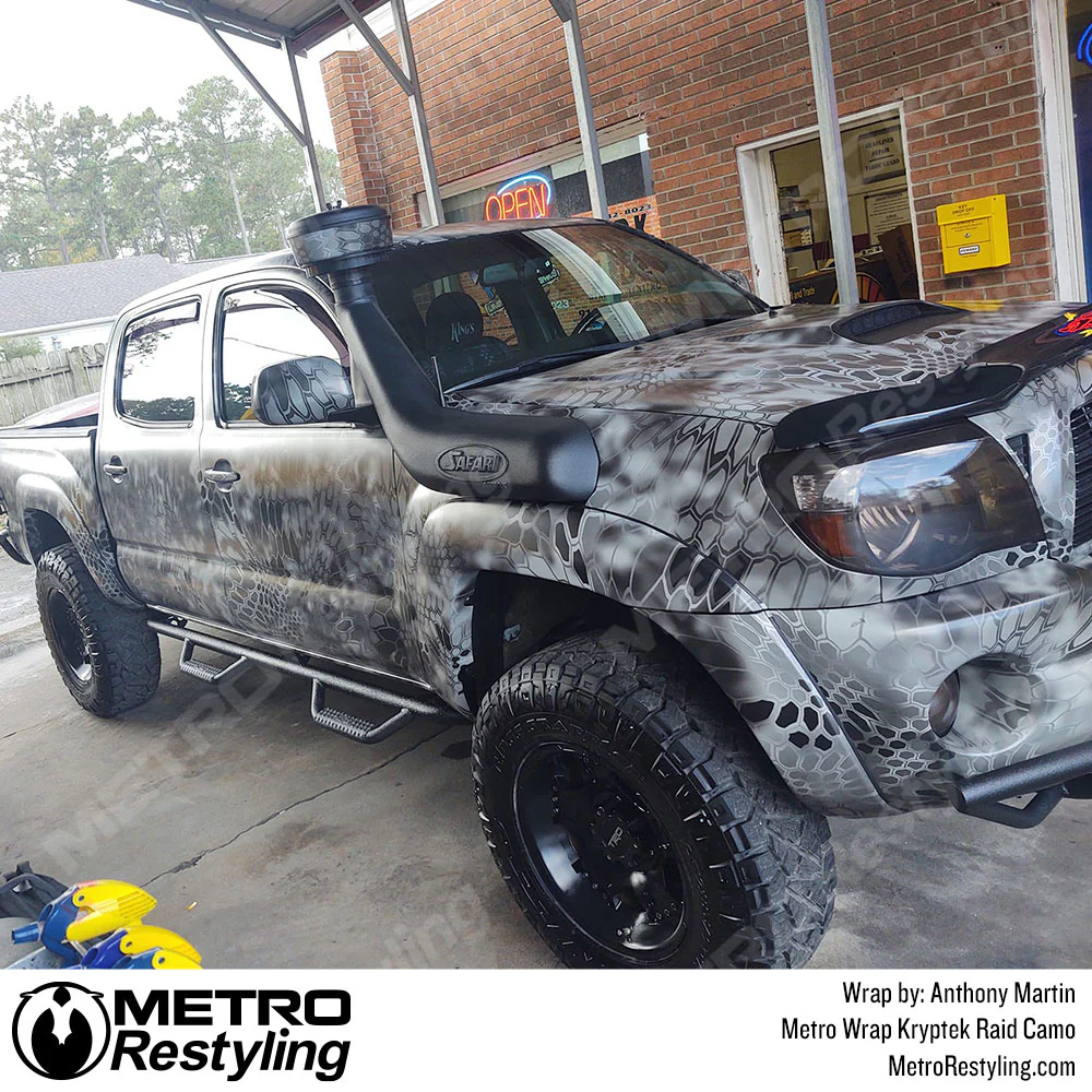 Kryptek Raid Camouflage Vinyl Wrap Film - Image 10