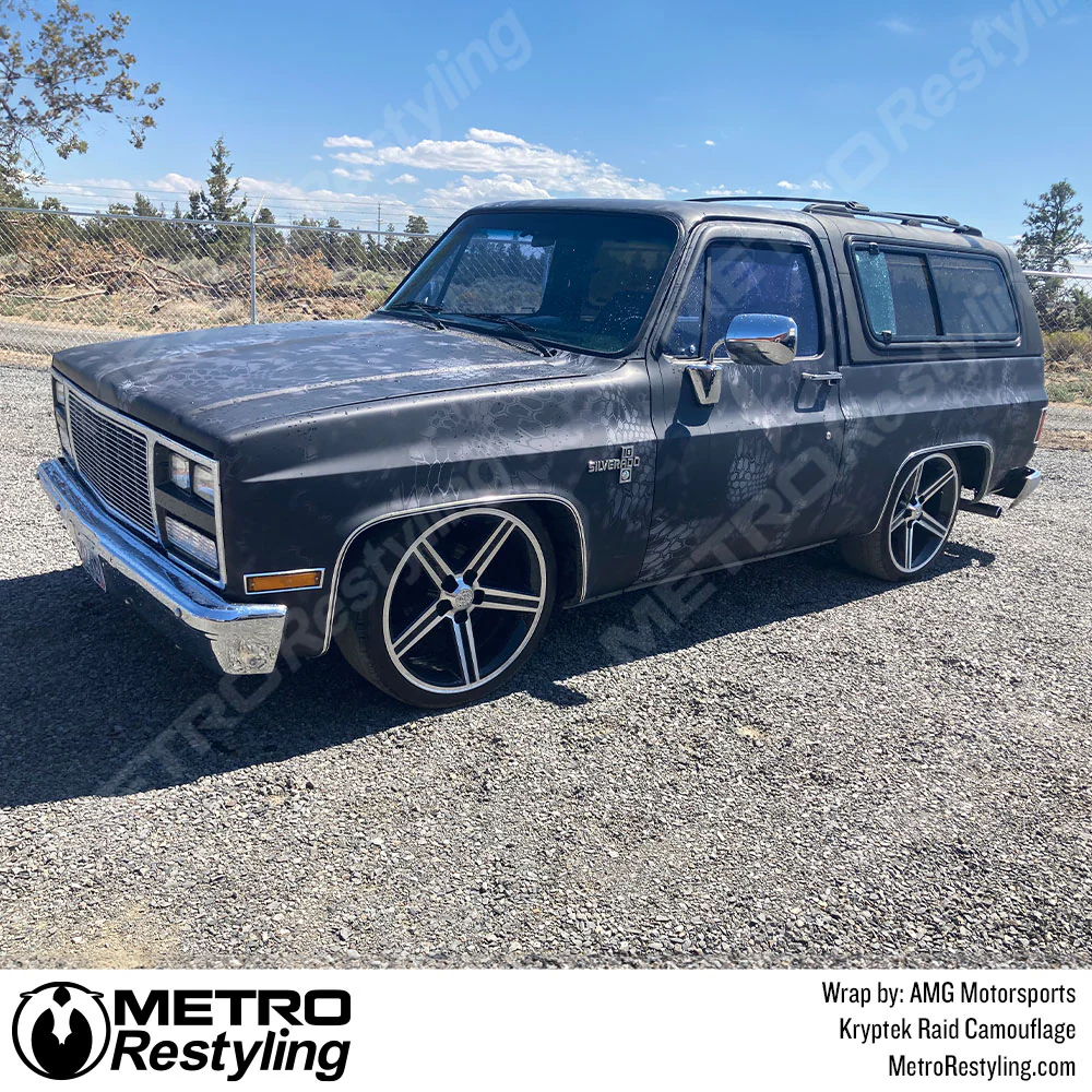 Kryptek Raid Camouflage Vinyl Wrap Film - Image 22